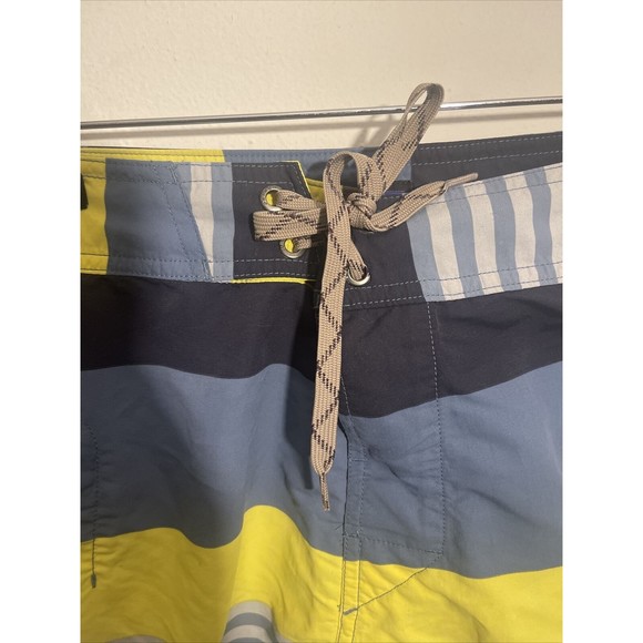 Patagonia Mens Board Shorts Swim Trunks Size 31 Blue Gray Unlined 11” Inseam - Picture 3 of 6